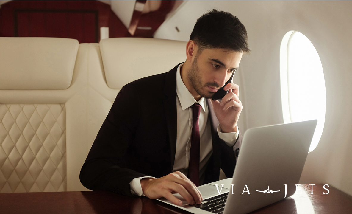 Business efficiency at 41000 feet